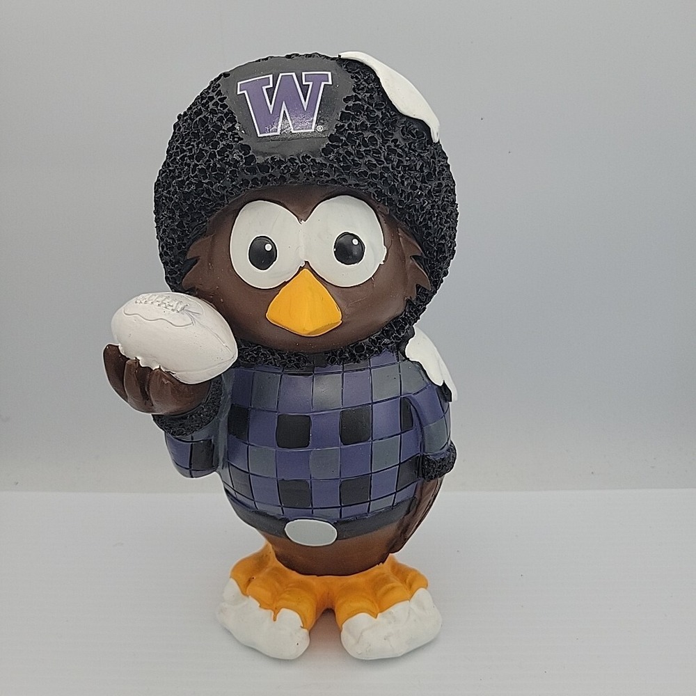 Washington University garden gnome team‎ owl NCAA Forever Collectibles